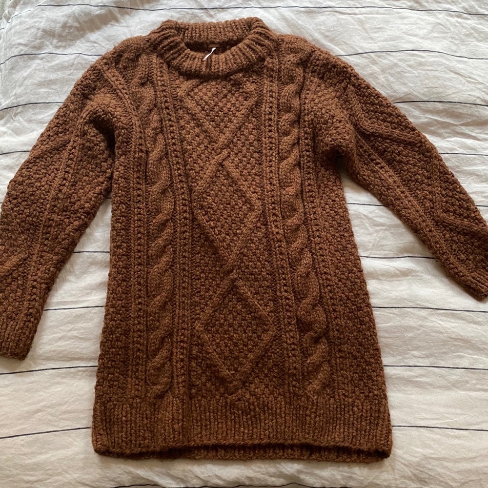 Free People 100% Alpaca Sweater